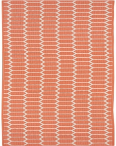 Twist Reversible TWS01 Coral 2'2" x 10' Area Rug
