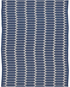 Twist Reversible TWS01 Navy 2'2" x 12' Area Rug