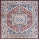 Vintage Home VNH01 Red Blue Area Rug