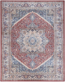 Vintage Home VNH01 Red Blue Area Rug