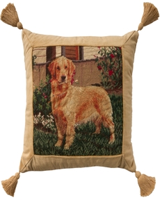 Vintage Pillow V6046 Multicolor 20" x 20" Throw Pillow