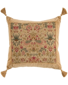 Vintage Pillow V8006 Beige 20" x 26" Throw Pillow