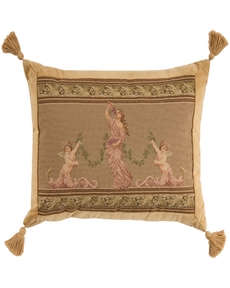 Vintage Pillow V8015 Taupe 19" x 25" Throw Pillow