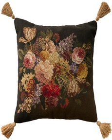 Vintage Pillow V8201 Multicolor 20" x 20" Throw Pillow