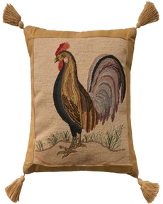 Vintage Pillow V8238 Beige 20" x 20" Throw Pillow