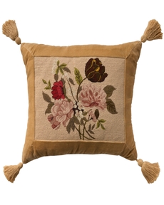 Vintage Pillow V8245 Beige 16" x 20" Throw Pillow