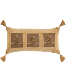 Vintage Pillow V8272 Taupe 12" x 30" Throw Pillow