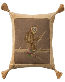 Vintage Pillow V8272 Taupe 19" x 19" Throw Pillow