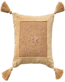 Vintage Pillow VAN10 Blush 15" x 15" Throw Pillow