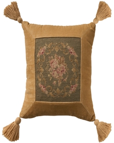 Vintage Pillow VAN10 Sage 15" x 15" Throw Pillow