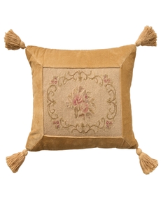 Vintage Pillow VAN14 Beige 14" x 18" Throw Pillow