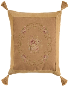 Vintage Pillow VAN1 Blush 24" x 24" Throw Pillow