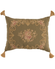 Vintage Pillow VAN2 Sage 20" x 30" Throw Pillow