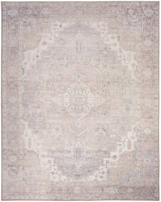Vintage Washables VWS07 Light Blue Area Rug