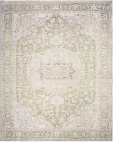 Vintage Washables VWS08 Green Area Rug
