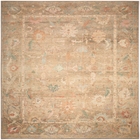Vintage Washables VWS09 Taupe Multicolor Area Rug