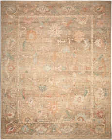 Vintage Washables VWS09 Taupe Multicolor Area Rug