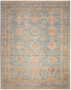 Vintage Washables VWS10 Navy Multicolor Area Rug