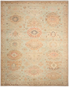 Vintage Washables VWS16 Sage Multicolor Area Rug