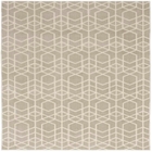 Washable Charm WCH01 Silver Ivory Area Rug
