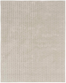 Washable Charm WCH02 Silver Ivory Area Rug