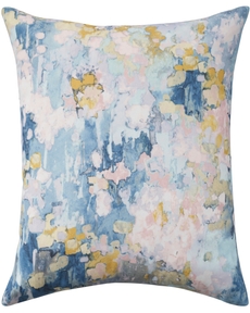 WAVERLY INDOOR PLW QY101 BLUE 18" X 18" THROW PILLOW