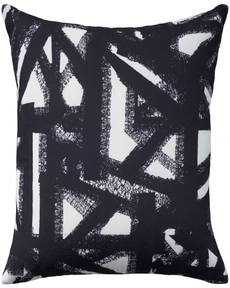 WAVERLY INDOOR PLW QY103 BLACK 18" X 18" THROW PILLOW