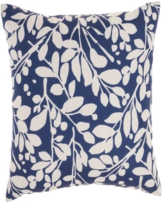 WAVERLY PILLOW WP011 NAVY 20" X 20" THROW PILLOW