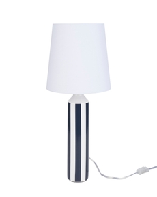22" WDL03 Blue/White Ceramic Table Lamp