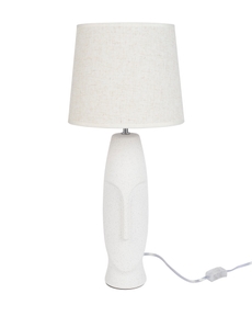 21" WDL05 Cream Ceramic Table Lamp