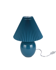 13" WDL07 Blue Ceramic Accent Lamp