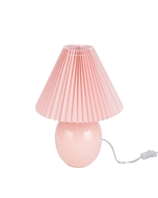 13" WDL07 Pink Ceramic Accent Lamp