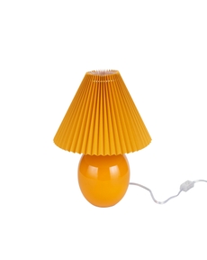 13" WDL07 Orange Ceramic Accent Lamp