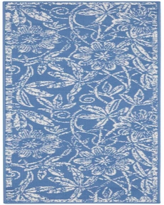 Whimsicle WHS05 Blue Rug 2' x 8'