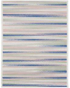 Whimsicle WHS12 Ivory Multicolor Rug 2' x 8'