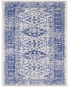 Whimsicle WHS15 Ivory Navy Rug 2' x 8'