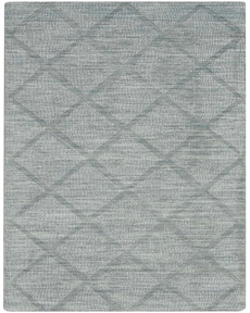 Wool Haven WOH01 Blue 2' x 6' Area Rug