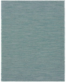 Washable Solutions WSL01 Aqua 2'2" x 8' Area Rug