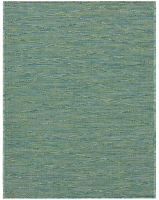 Washable Solutions WSL01 Blue/Green 2'2" x 8' Area Rug