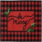 ACCENT DECOR/XMAS 102JP RED 2' X 3' DECORATIVE RUG