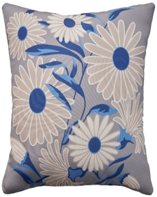 Aloha ALH33 Blue Grey 20" x 20" Throw Pillow