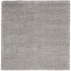 Ashland ASL02 Silver Shag Rug 