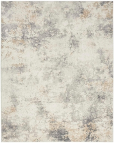 Ck005 Enchanting ECH07 Ivory Grey Area Rug