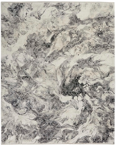 Calvin Klein Balian CK56 Silver/Black Rug