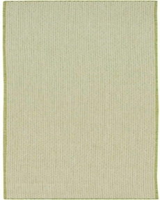 Courtyard COU01 Ivory Green 2' x 6' Area Rug