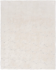 Cozy Shimmer CSH01 Ivory Silver Area Rug