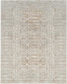 Desire DSR07 Ivory Beige 2'3" x 7'6" Area Rug