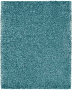 Dreamy Shag DRS05 Aqua Area Rug