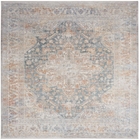 Elegant Heirlooms ELH01 Ivory Blue Area Rug
