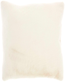 FAUX FUR AP100 CREAM 20" X 20" THROW PILLOW